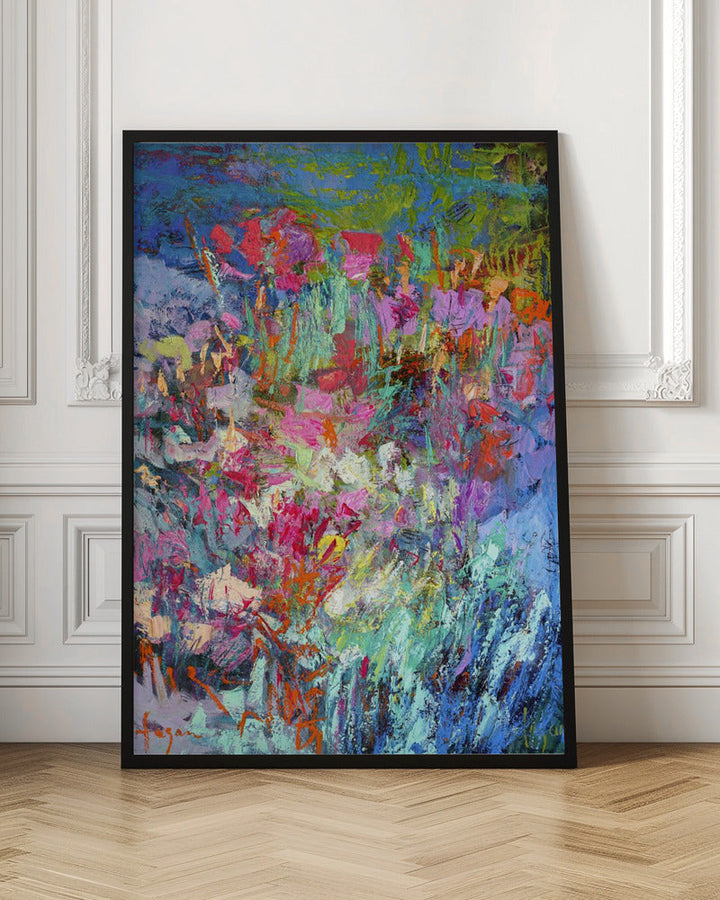 Vibrant Impressions - Stretched Canvas, Poster or Fine Art Print I Heart Wall Art