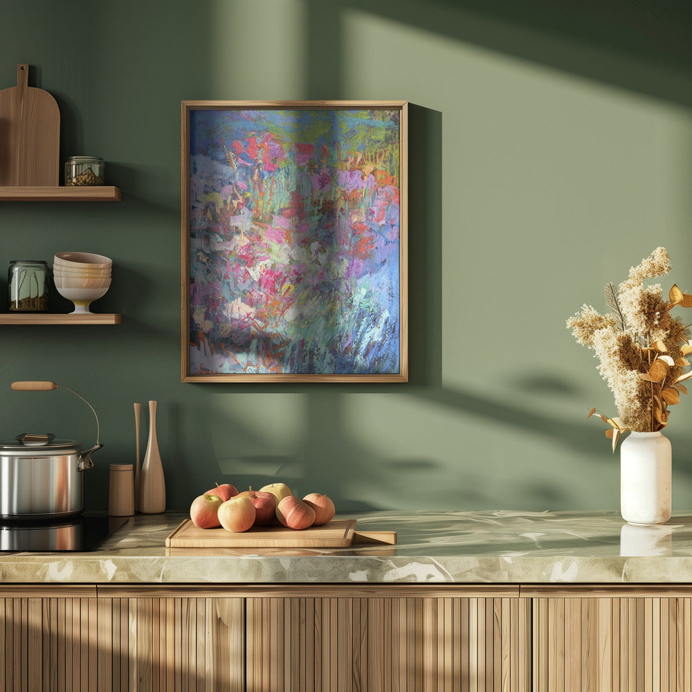 Vibrant Impressions - Stretched Canvas, Poster or Fine Art Print I Heart Wall Art