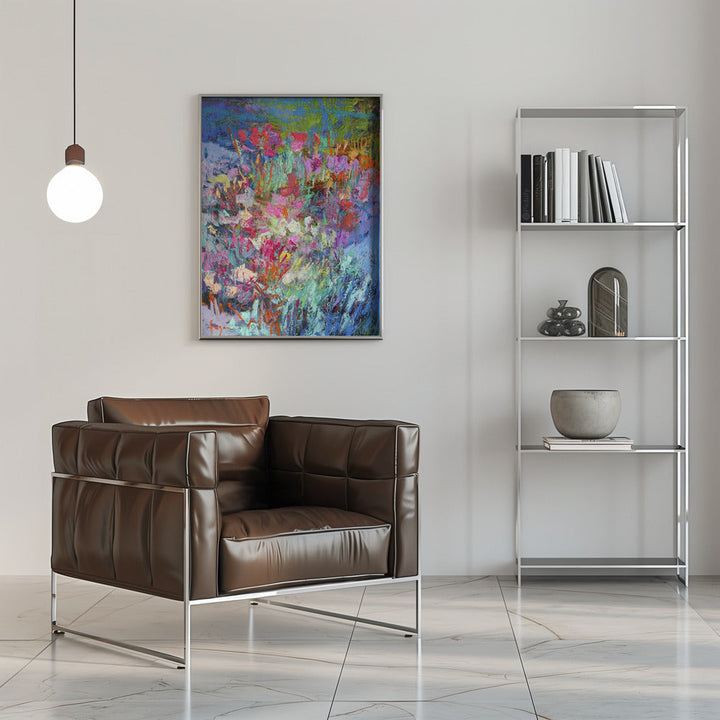 Vibrant Impressions - Stretched Canvas, Poster or Fine Art Print I Heart Wall Art