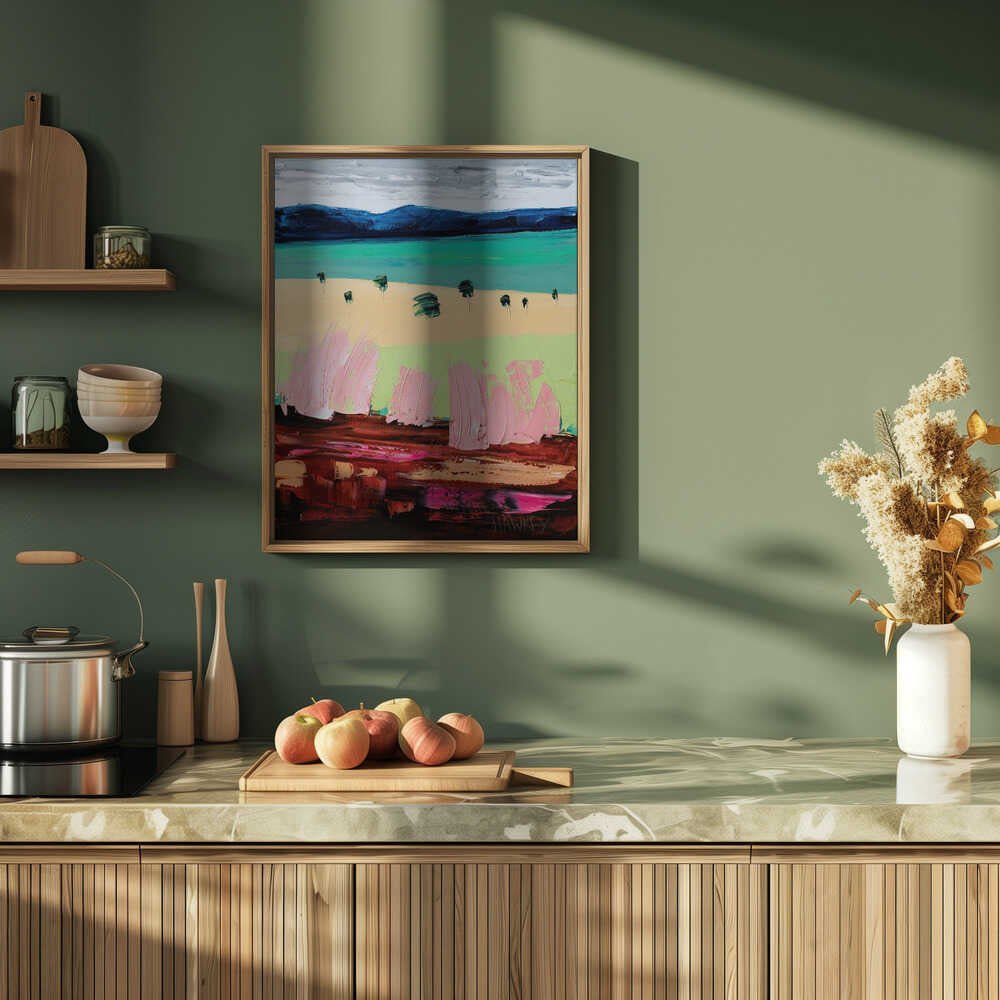 Vibrant Textured Landscape - Stretched Canvas, Poster or Fine Art Print by Angela Hawkey - I Heart Wall Art - Poster Print, Canvas Print or Framed Art Print