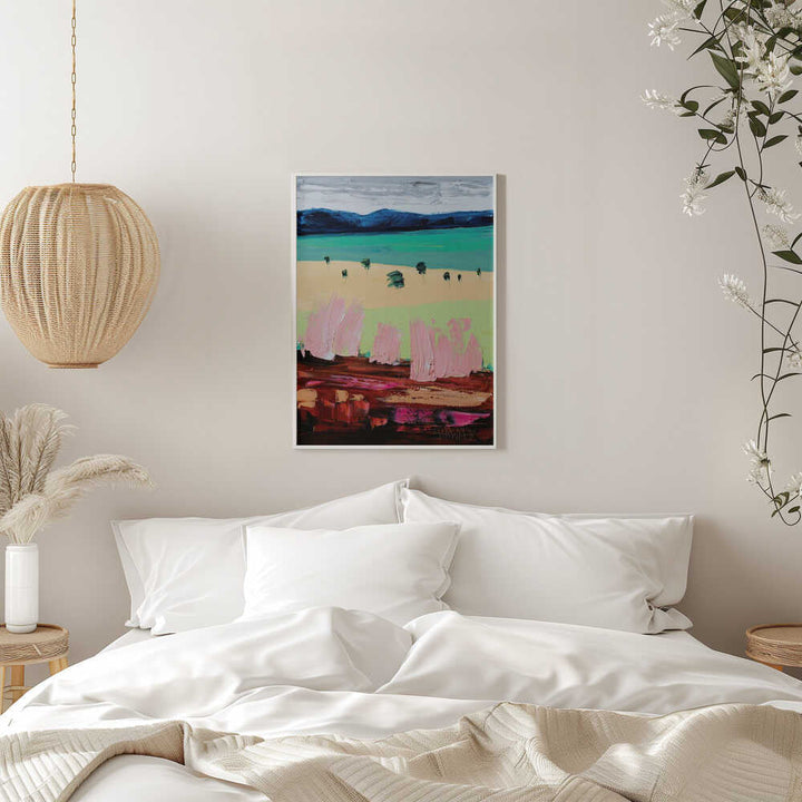 Vibrant Textured Landscape - Stretched Canvas, Poster or Fine Art Print by Angela Hawkey - I Heart Wall Art - Poster Print, Canvas Print or Framed Art Print