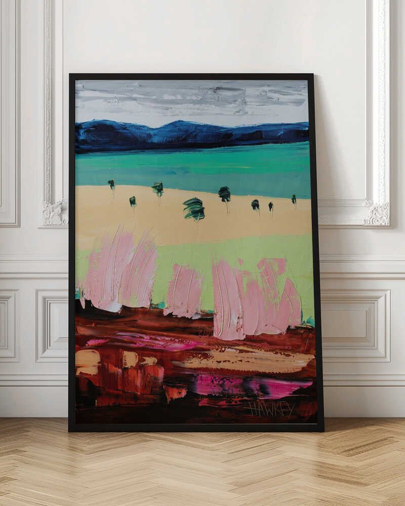 Vibrant Textured Landscape - Stretched Canvas, Poster or Fine Art Print by Angela Hawkey - I Heart Wall Art - Poster Print, Canvas Print or Framed Art Print