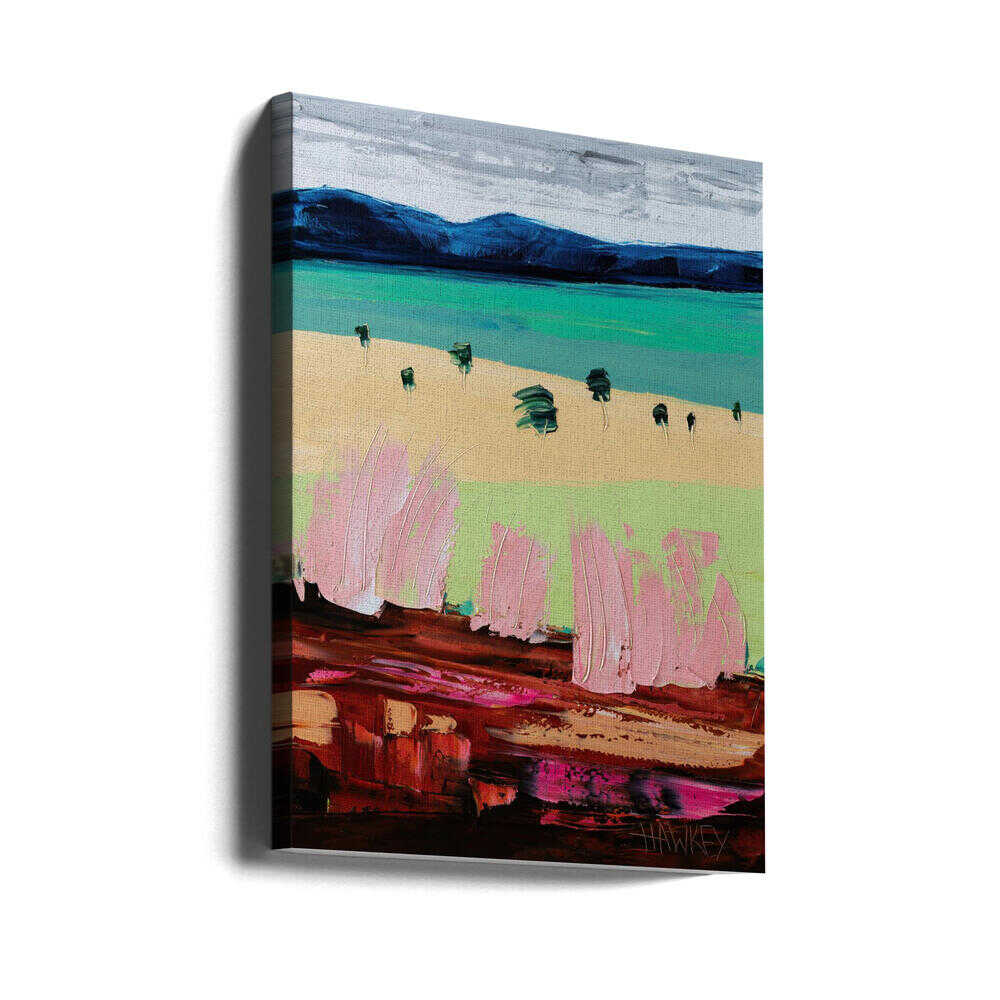 Vibrant Textured Landscape - Stretched Canvas, Poster or Fine Art Print by Angela Hawkey - I Heart Wall Art - Poster Print, Canvas Print or Framed Art Print