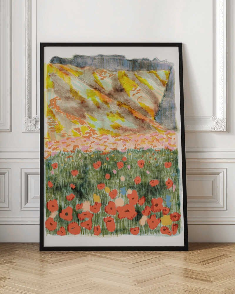 Vibrant Landscape - Stretched Canvas, Poster or Fine Art Print - I Heart Wall Art - Poster Print, Canvas Print or Framed Art Print