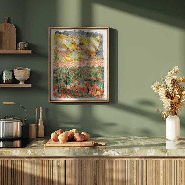 Vibrant Landscape - Stretched Canvas, Poster or Fine Art Print - I Heart Wall Art - Poster Print, Canvas Print or Framed Art Print