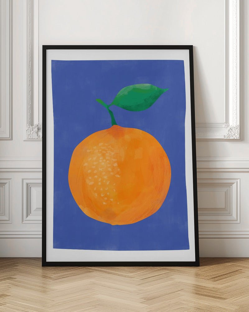 Vibrant Orange Fruit - Stretched Canvas, Poster or Fine Art Print - I Heart Wall Art - Poster Print, Canvas Print or Framed Art Print