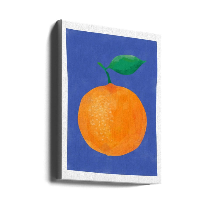 Vibrant Orange Fruit - Stretched Canvas, Poster or Fine Art Print - I Heart Wall Art - Poster Print, Canvas Print or Framed Art Print