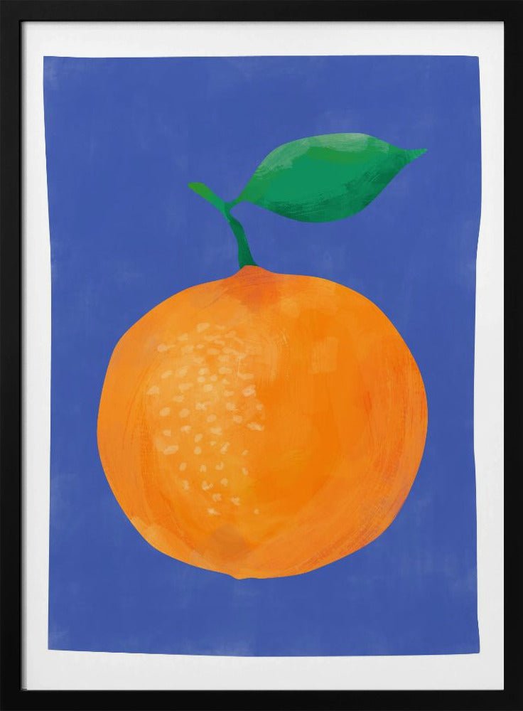 Vibrant Orange Fruit - Stretched Canvas, Poster or Fine Art Print - I Heart Wall Art - Poster Print, Canvas Print or Framed Art Print