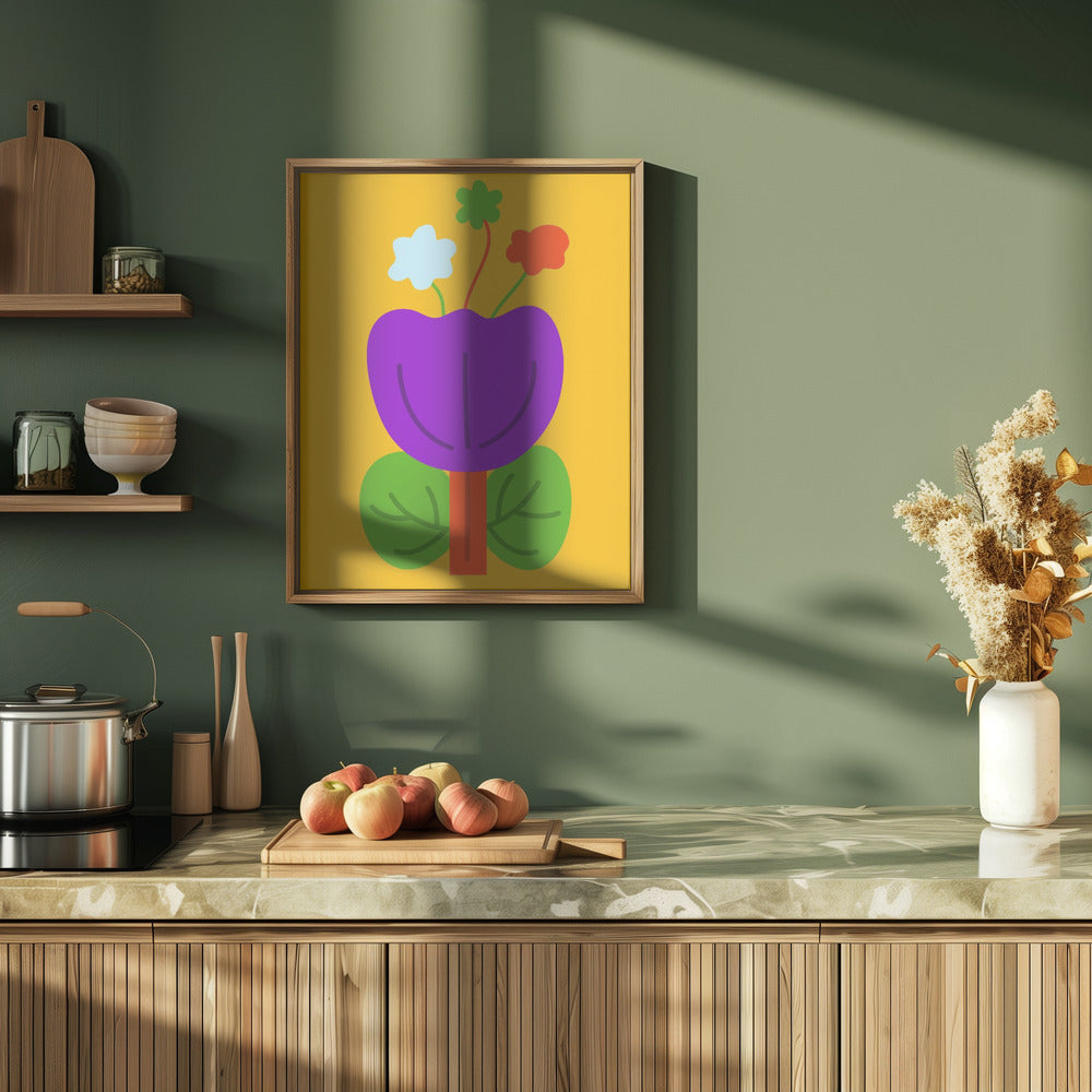 Vibrant Tones - Stretched Canvas, Poster or Fine Art Print I Heart Wall Art