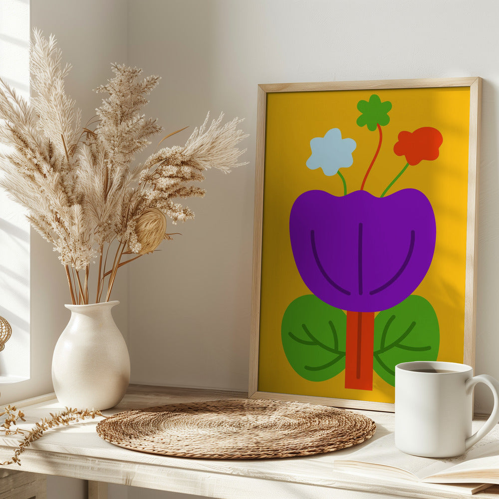 Vibrant Tones - Stretched Canvas, Poster or Fine Art Print I Heart Wall Art