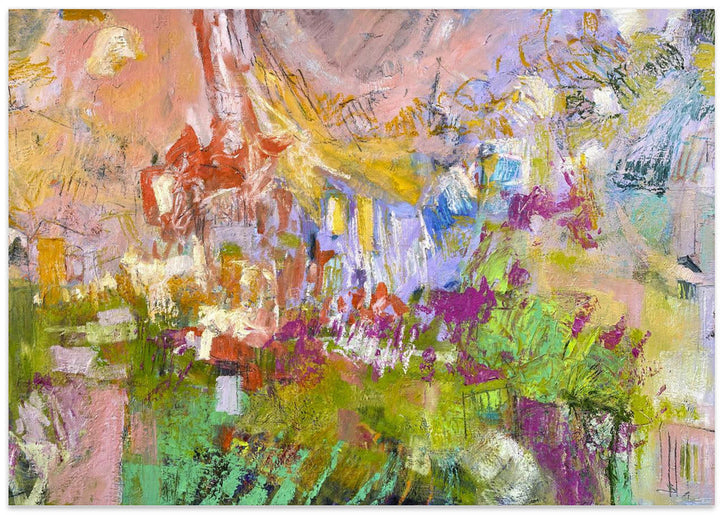 Vibrant Whirlwind - Stretched Canvas, Poster or Fine Art Print I Heart Wall Art