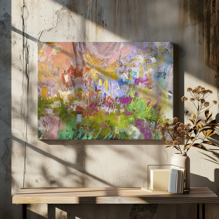 Vibrant Whirlwind - Stretched Canvas, Poster or Fine Art Print I Heart Wall Art