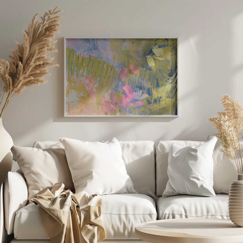 Vibrant Whispers - Stretched Canvas, Poster or Fine Art Print - I Heart Wall Art - Poster Print, Canvas Print or Framed Art Print