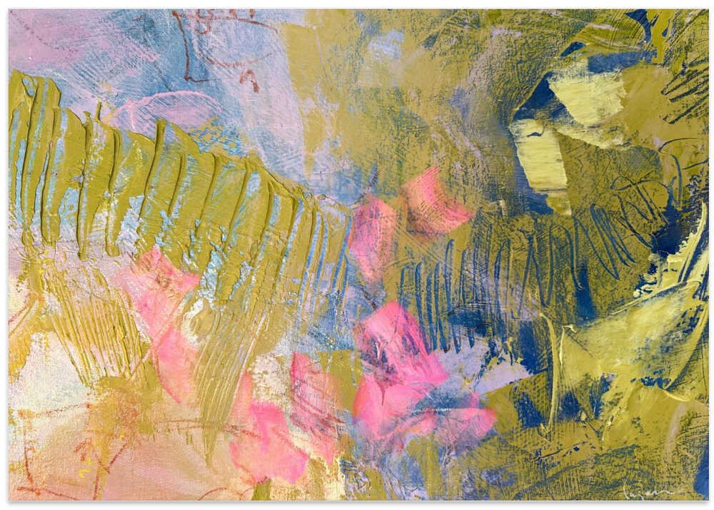 Vibrant Whispers - Stretched Canvas, Poster or Fine Art Print - I Heart Wall Art - Poster Print, Canvas Print or Framed Art Print