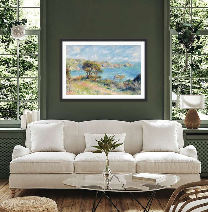 Landscape (1927) by Lajos Csordak - Fine Art or Canvas Print - I Heart Wall Art - Poster Print, Canvas Print or Framed Art Print