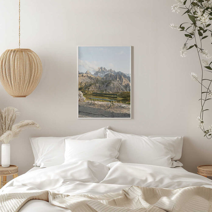 View In the Dolomites - Stretched Canvas, Poster or Fine Art Print - I Heart Wall Art - Poster Print, Canvas Print or Framed Art Print