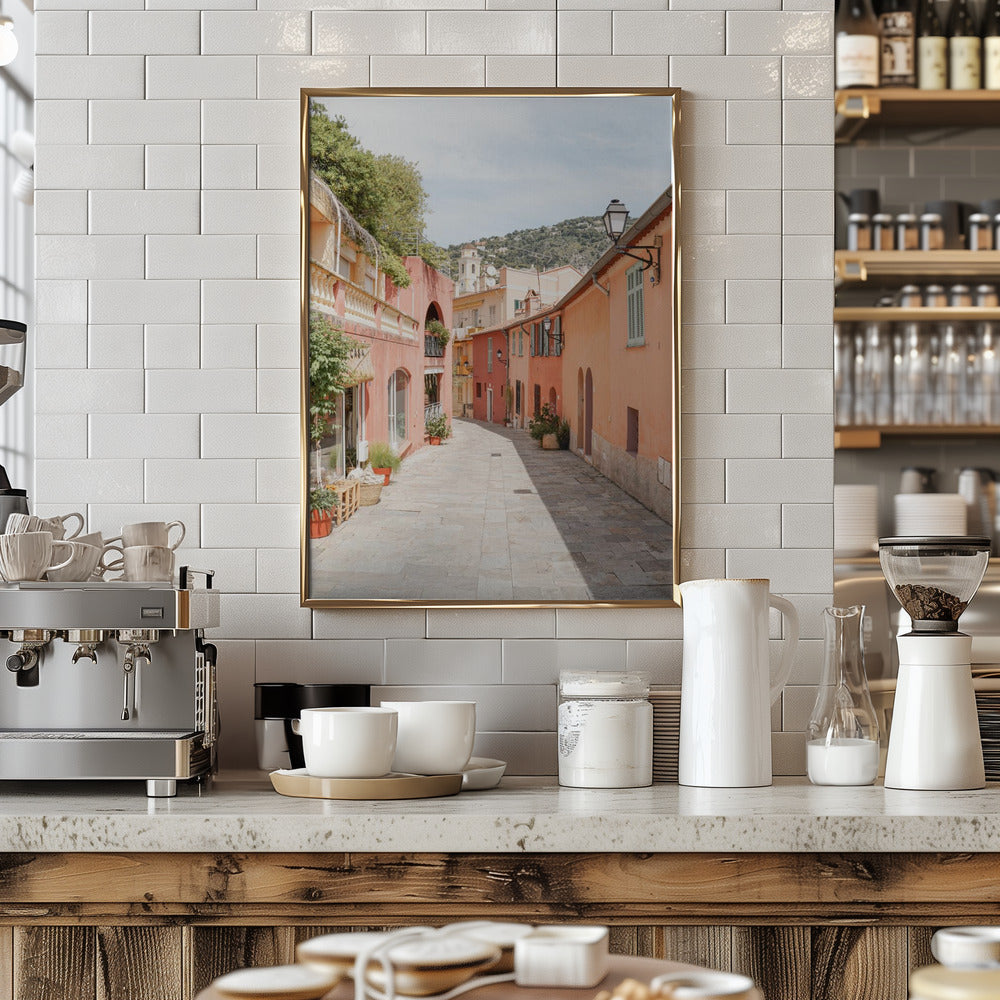 Villefranche Sur Mer - Stretched Canvas, Poster or Fine Art Print I Heart Wall Art