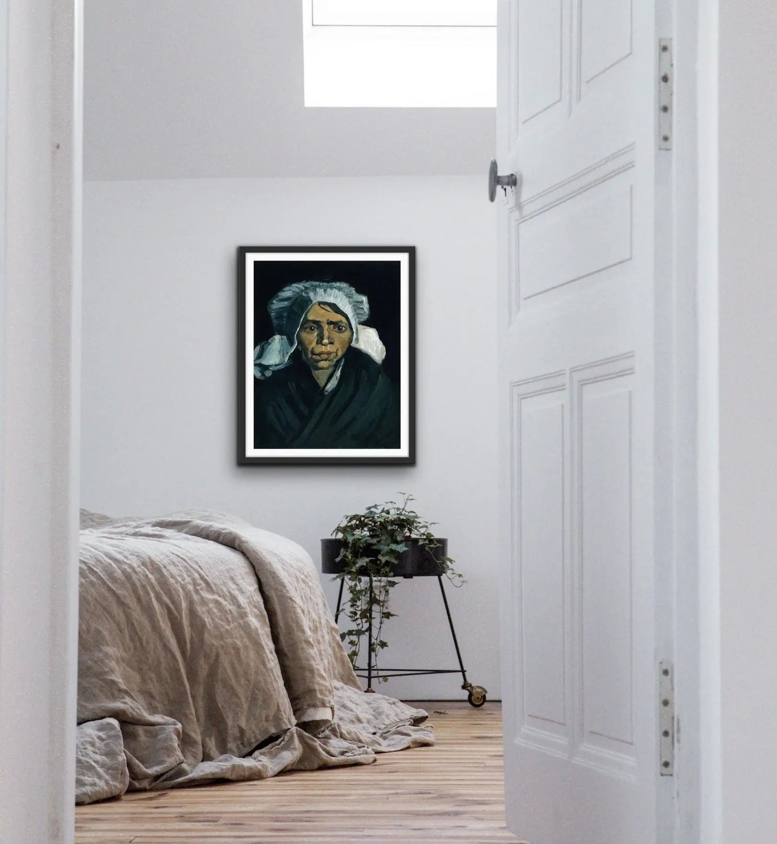 Vincent van Gogh's Head of a Peasant Woman (1884) - Print Of Original Artwork - I Heart Wall Art