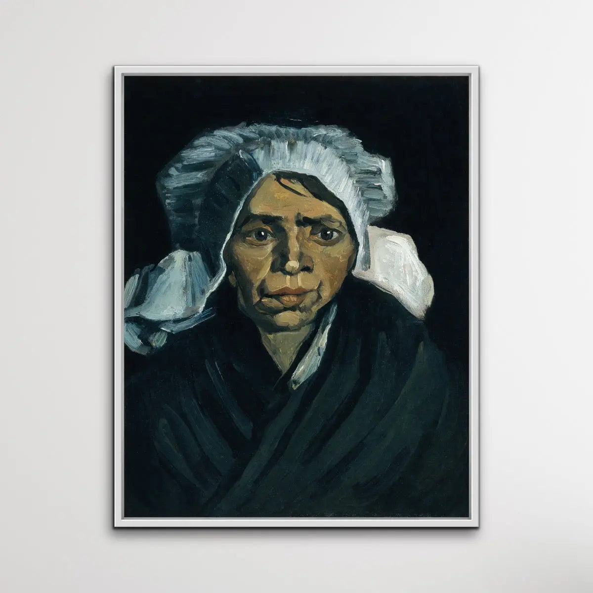 Vincent van Gogh's Head of a Peasant Woman (1884) - Print Of Original Artwork - I Heart Wall Art