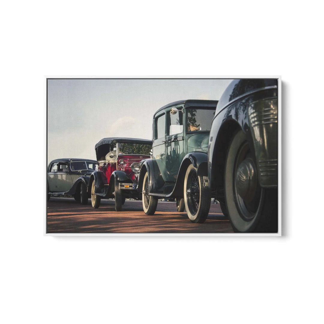 US classic car impala convertible 1960 - Stretched Canvas, Poster or Fine Art Print I Heart Wall Art