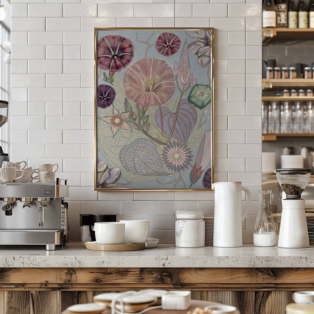 Vintage Wildflowers.png - Stretched Canvas, Poster or Fine Art Print I Heart Wall Art