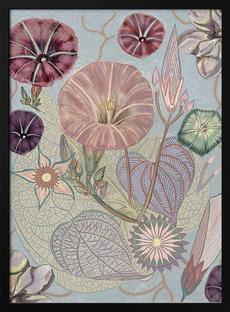 Vintage Wildflowers.png - Stretched Canvas, Poster or Fine Art Print I Heart Wall Art