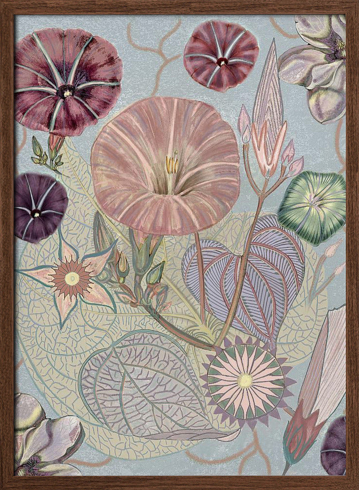 Vintage Wildflowers.png - Stretched Canvas, Poster or Fine Art Print I Heart Wall Art