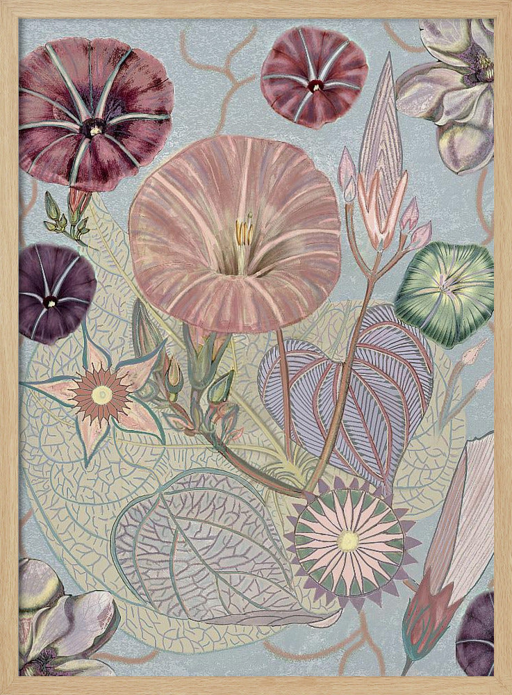 Vintage Wildflowers.png - Stretched Canvas, Poster or Fine Art Print I Heart Wall Art