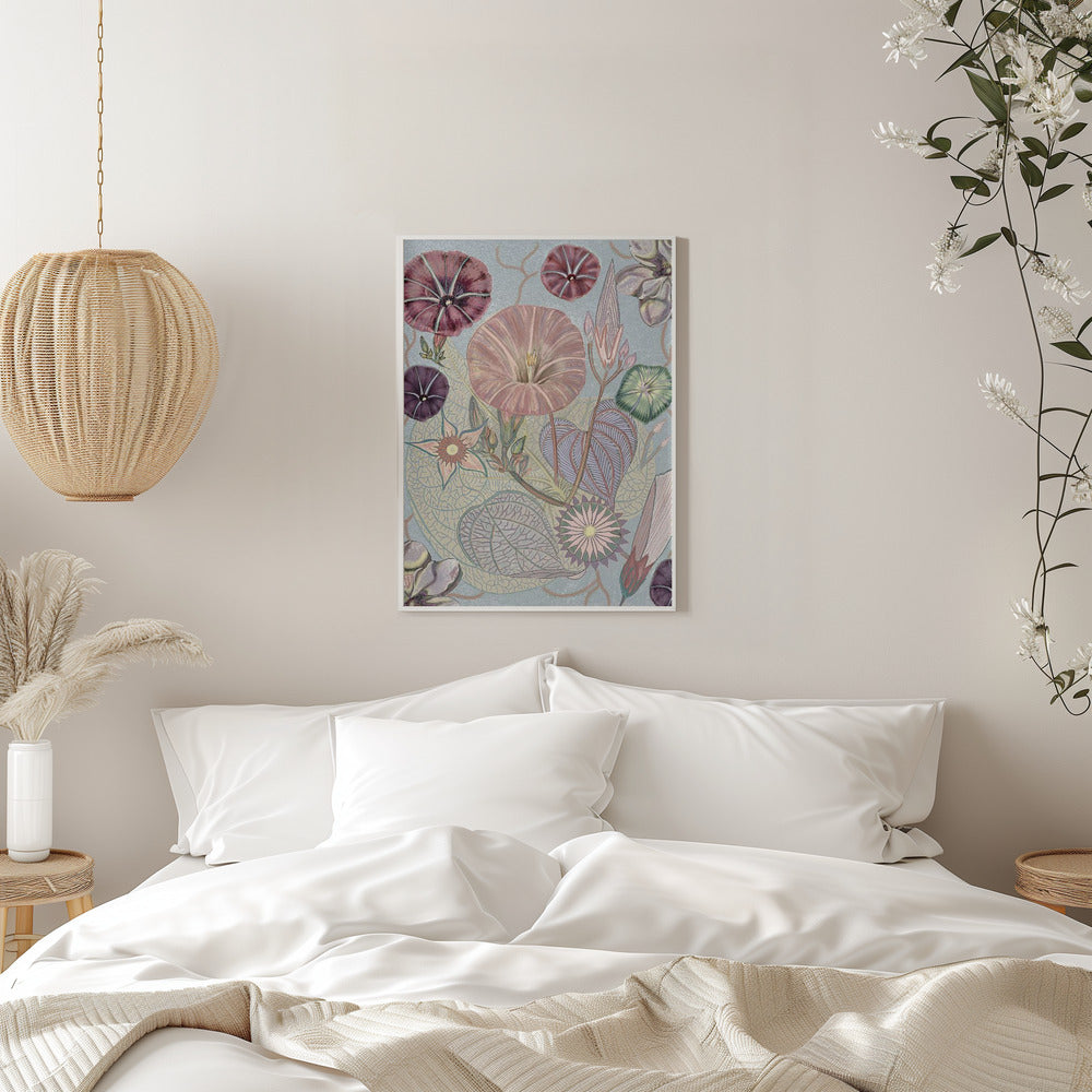 Vintage Wildflowers.png - Stretched Canvas, Poster or Fine Art Print I Heart Wall Art