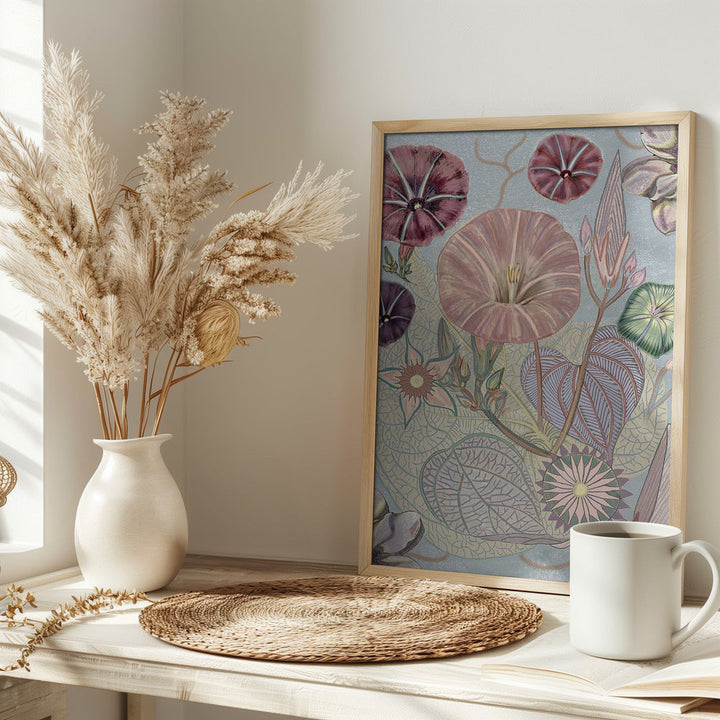 Vintage Wildflowers.png - Stretched Canvas, Poster or Fine Art Print I Heart Wall Art