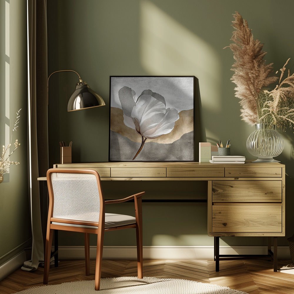 Virtuous II - Square Stretched Canvas, Poster or Fine Art Print - I Heart Wall Art - Poster Print, Canvas Print or Framed Art Print
