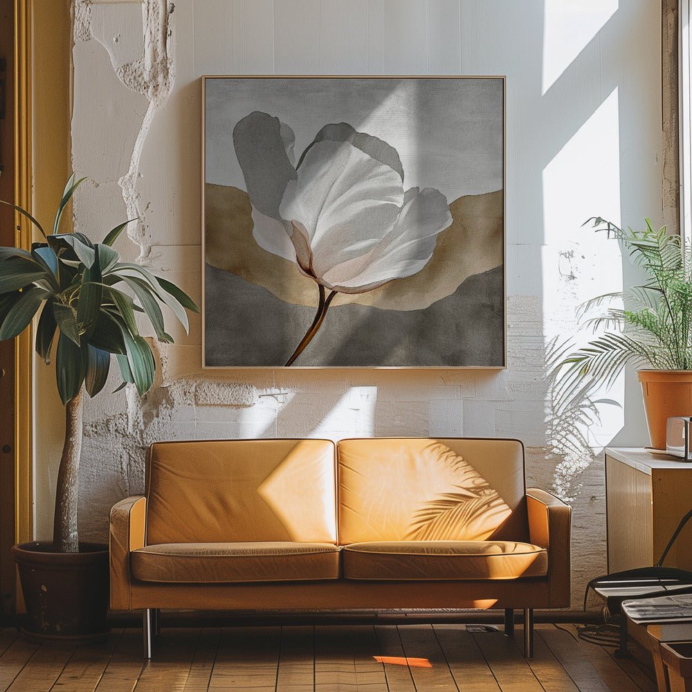 Virtuous II - Square Stretched Canvas, Poster or Fine Art Print - I Heart Wall Art - Poster Print, Canvas Print or Framed Art Print