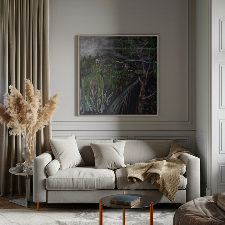 Vista - Square Stretched Canvas, Poster or Fine Art Print I Heart Wall Art
