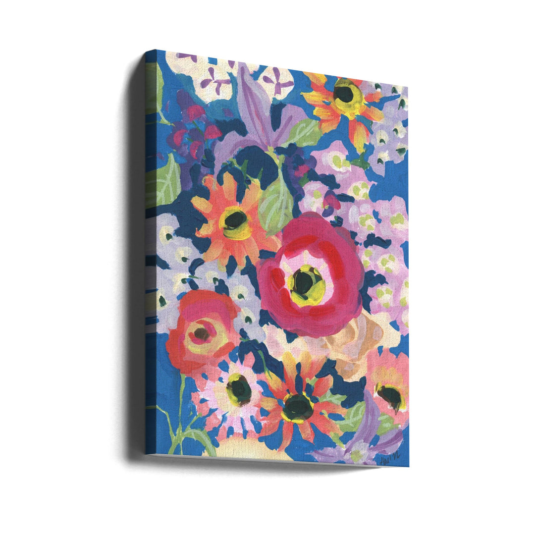 Viva MAgenta Poppy - Stretched Canvas, Poster or Fine Art Print I Heart Wall Art