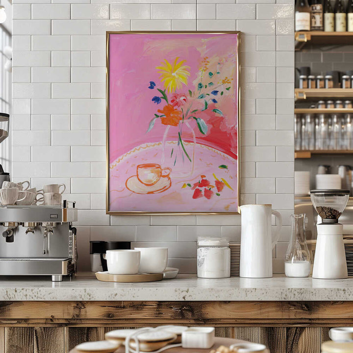 Vivid Blossoms - Stretched Canvas Poster or Fine Art Print