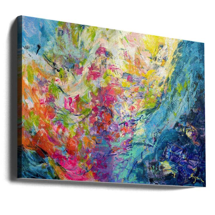 Vivid Colors And Delicate Petals - Stretched Canvas, Poster or Fine Art Print - I Heart Wall Art - Poster Print, Canvas Print or Framed Art Print
