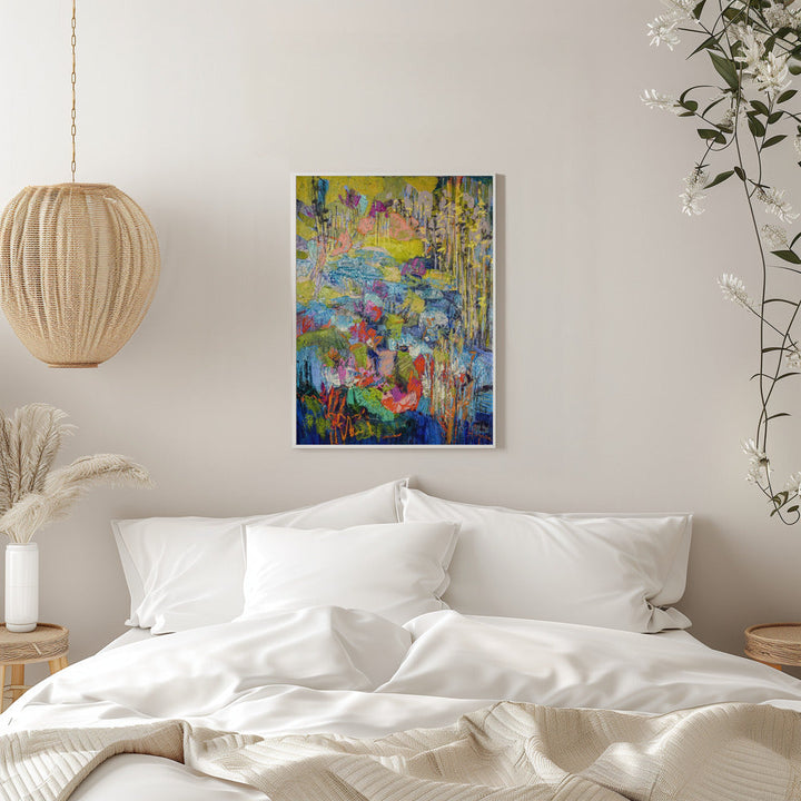 Vivid Nature Dance - Stretched Canvas, Poster or Fine Art Print I Heart Wall Art