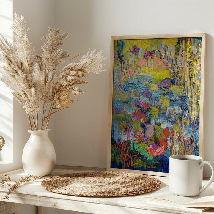 Vivid Nature Dance - Stretched Canvas, Poster or Fine Art Print I Heart Wall Art