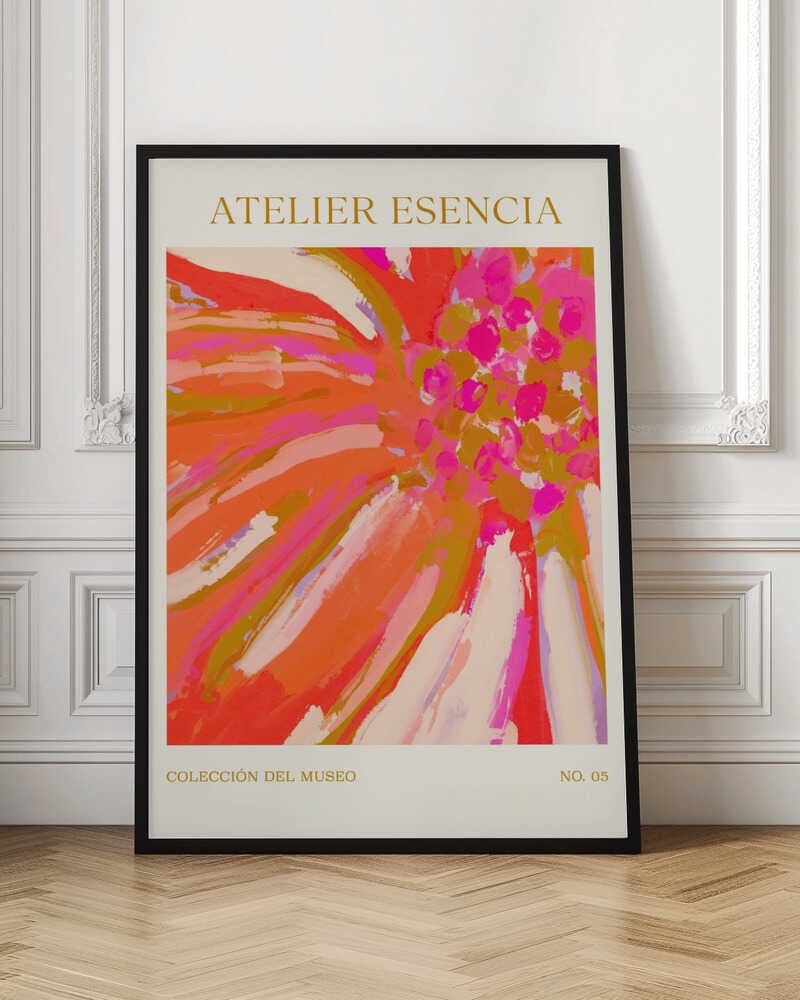 Vivid Petal Burst - Stretched Canvas, Poster or Fine Art Print - I Heart Wall Art - Poster Print, Canvas Print or Framed Art Print