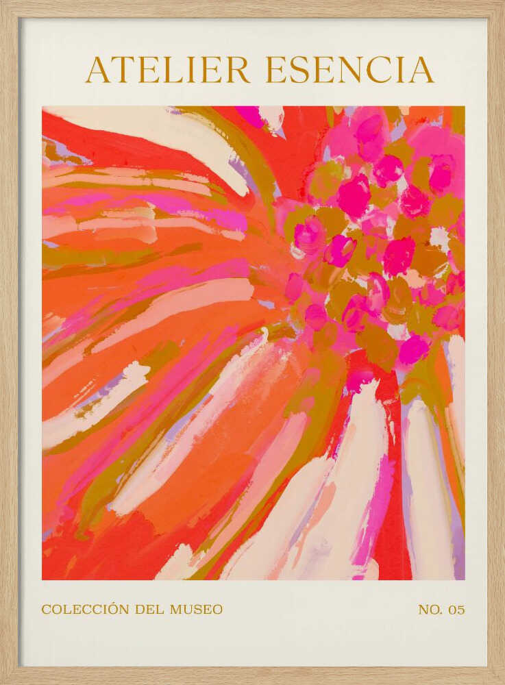 Vivid Petal Burst - Stretched Canvas, Poster or Fine Art Print - I Heart Wall Art - Poster Print, Canvas Print or Framed Art Print
