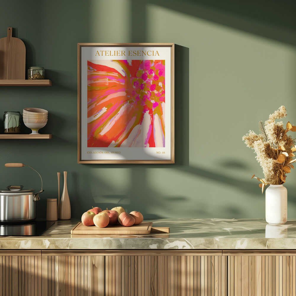 Vivid Petal Burst - Stretched Canvas, Poster or Fine Art Print - I Heart Wall Art - Poster Print, Canvas Print or Framed Art Print