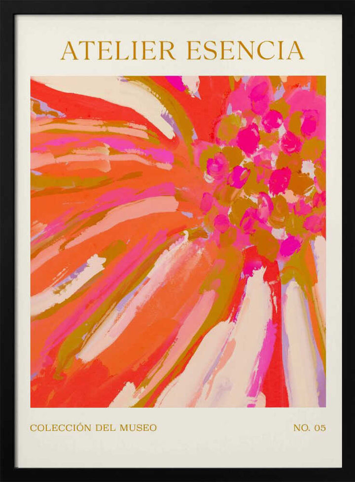 Vivid Petal Burst - Stretched Canvas, Poster or Fine Art Print - I Heart Wall Art - Poster Print, Canvas Print or Framed Art Print