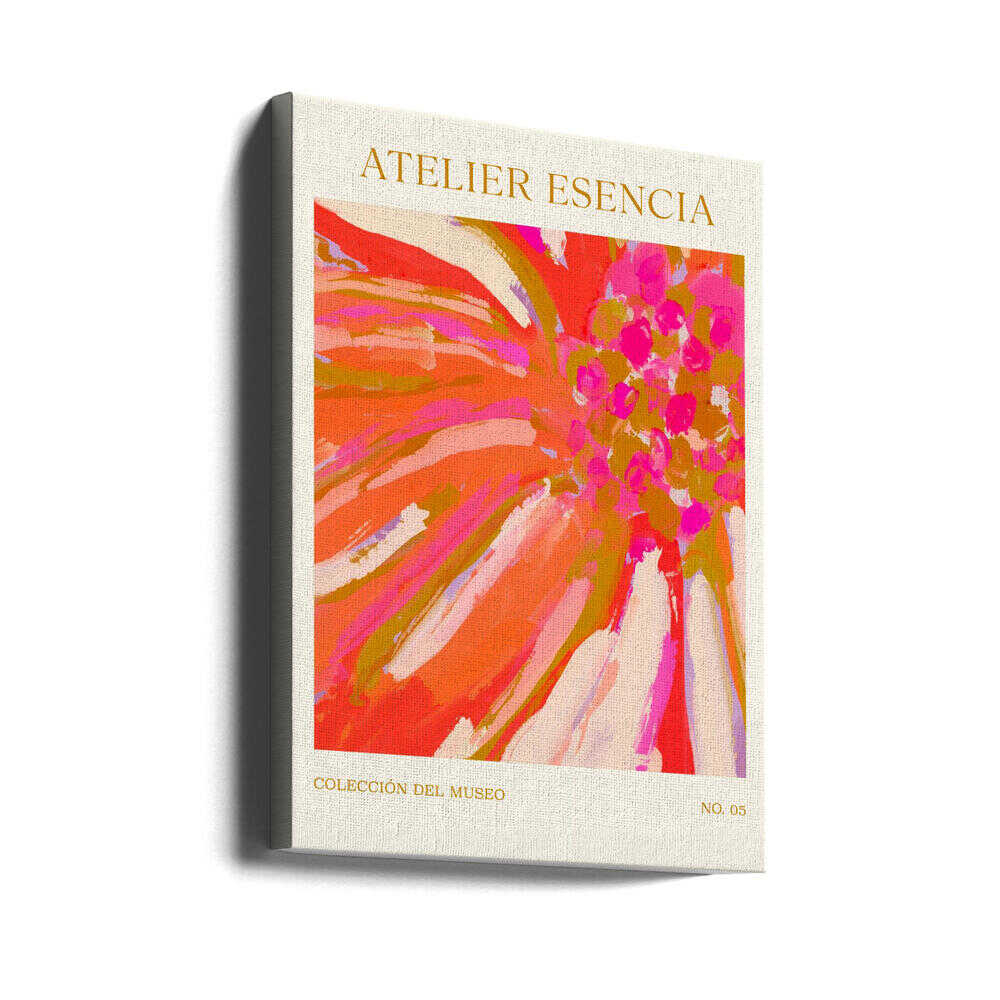 Vivid Petal Burst - Stretched Canvas, Poster or Fine Art Print - I Heart Wall Art - Poster Print, Canvas Print or Framed Art Print