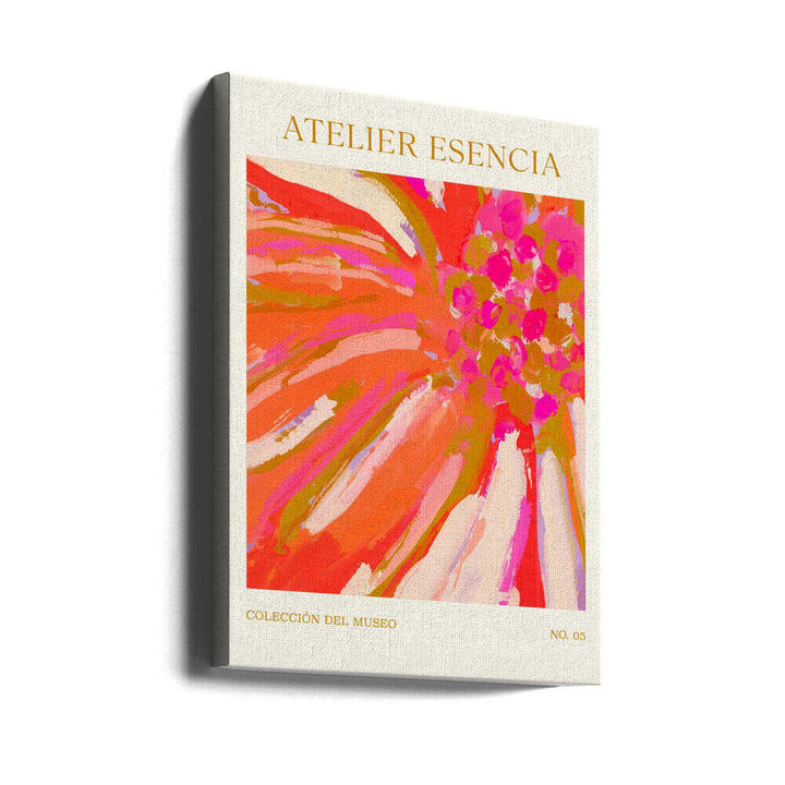 Vivid Petal Burst - Stretched Canvas, Poster or Fine Art Print - I Heart Wall Art - Poster Print, Canvas Print or Framed Art Print
