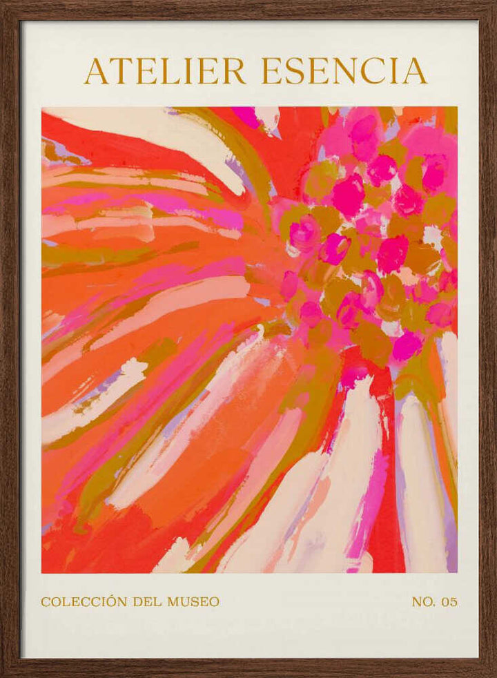 Vivid Petal Burst - Stretched Canvas, Poster or Fine Art Print - I Heart Wall Art - Poster Print, Canvas Print or Framed Art Print