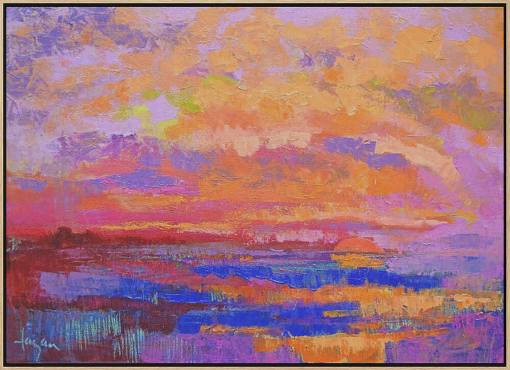Vivid Sunset Hues - Stretched Canvas, Poster or Fine Art Print - I Heart Wall Art - Poster Print, Canvas Print or Framed Art Print