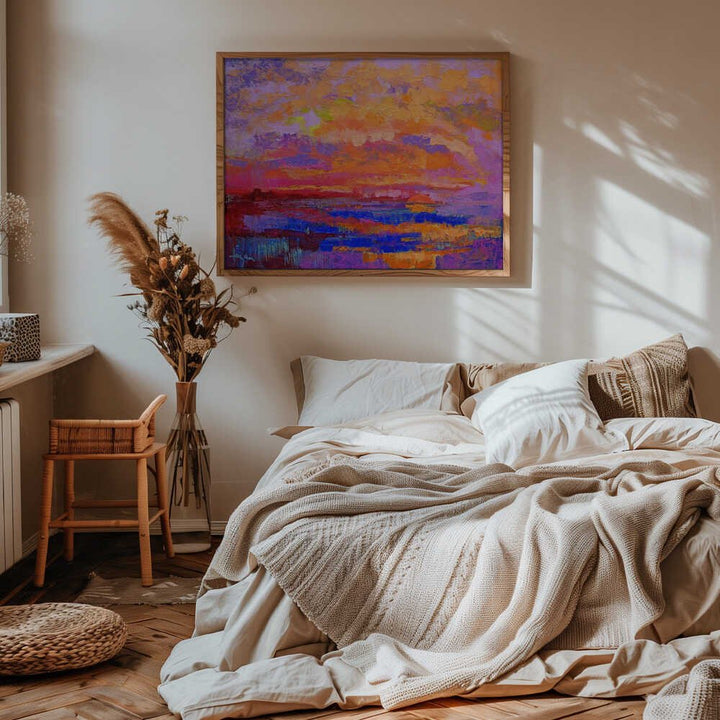 Vivid Sunset Hues - Stretched Canvas, Poster or Fine Art Print - I Heart Wall Art - Poster Print, Canvas Print or Framed Art Print