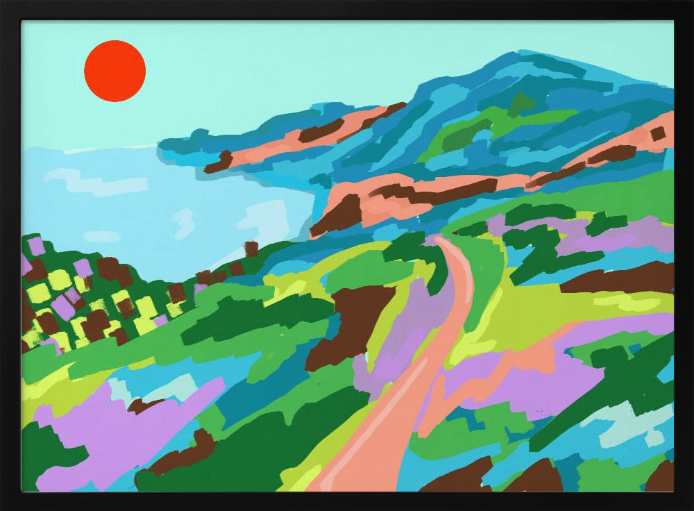 Vivid Vistas - Stretched Canvas, Poster or Fine Art Print I Heart Wall Art