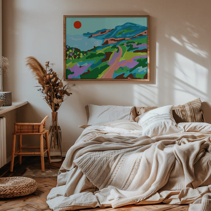 Vivid Vistas - Stretched Canvas, Poster or Fine Art Print I Heart Wall Art