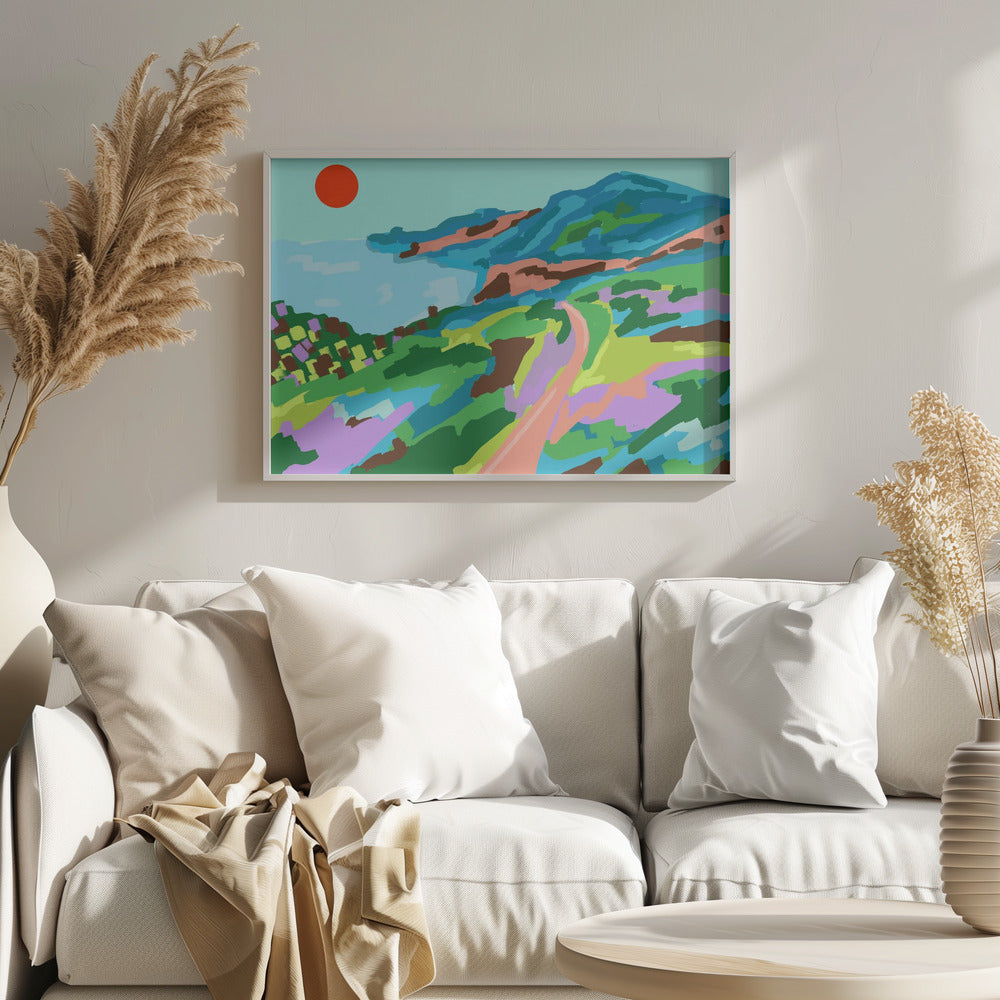 Vivid Vistas - Stretched Canvas, Poster or Fine Art Print I Heart Wall Art